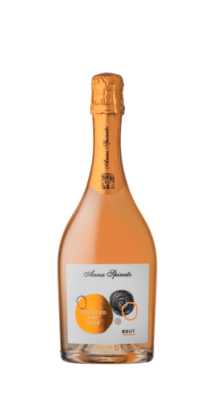 Bottiglia di Prosecco Rosé Millesimato Doc Brut