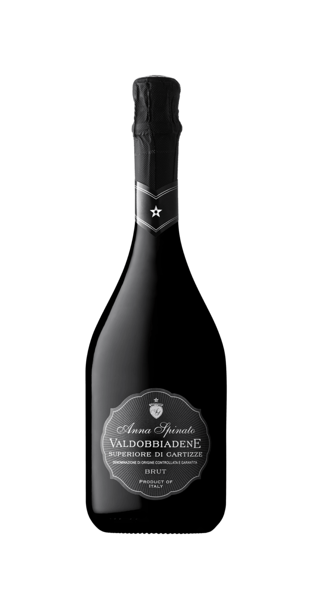 Bottiglia di Valdobbiadene Superiore di Cartizze Docg Brut